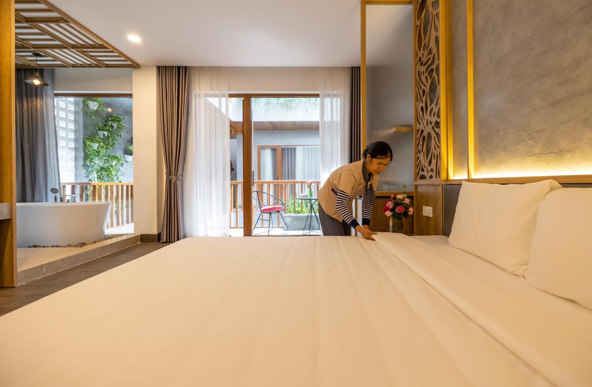 Moon Sun Boutique Villa Hotel Hue Exterior foto
